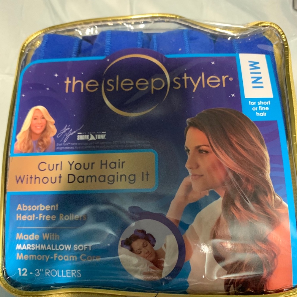 The Sleep Styler heat free rollers